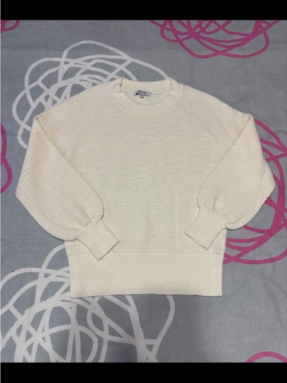 Madewell Cream Sweater
